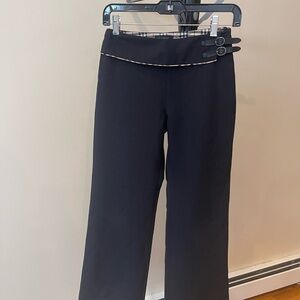 Burberry Black Wide Leg Women's Pants